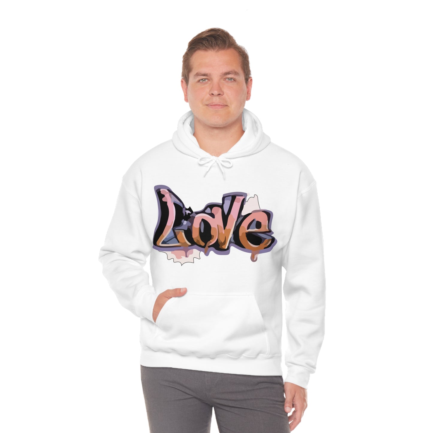 Cool love graffiti Hoodie