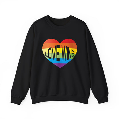 Love wins LGBTQ Crewneck Sweatshirt