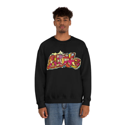 Love in graffiti Crewneck Sweatshirt