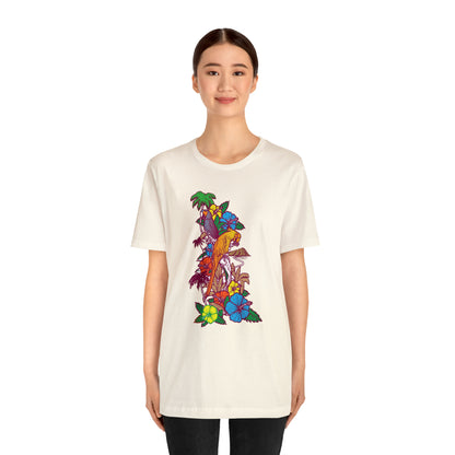 Parrot Jungle Floral T-Shirt