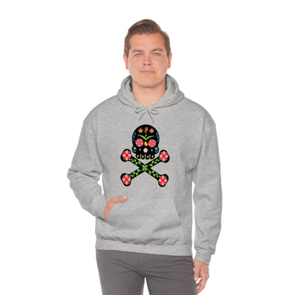 Day of the Dead Skull Hoodie