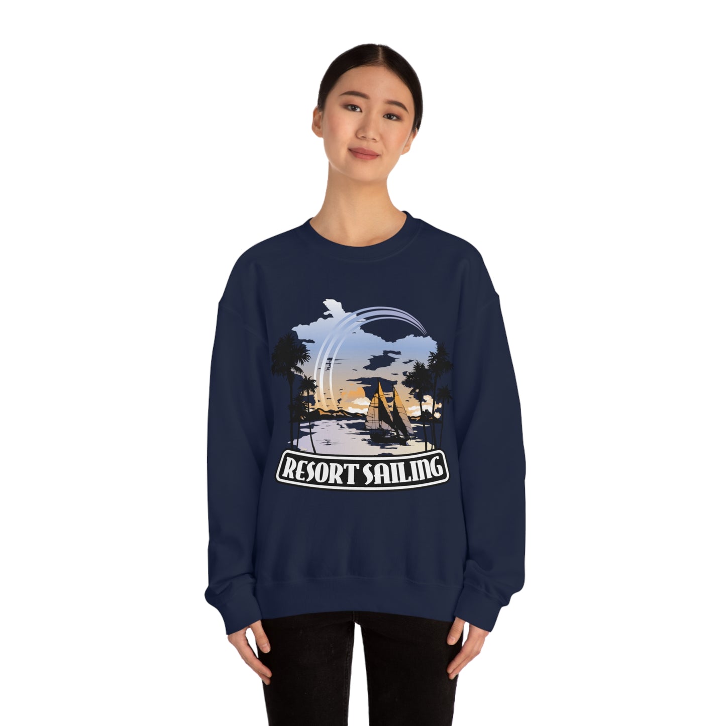 Resort Sailing Crewneck Sweatshirt