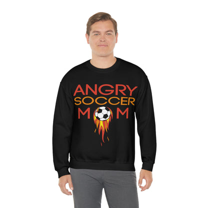 Angry soccer mom Crewneck Sweatshirt