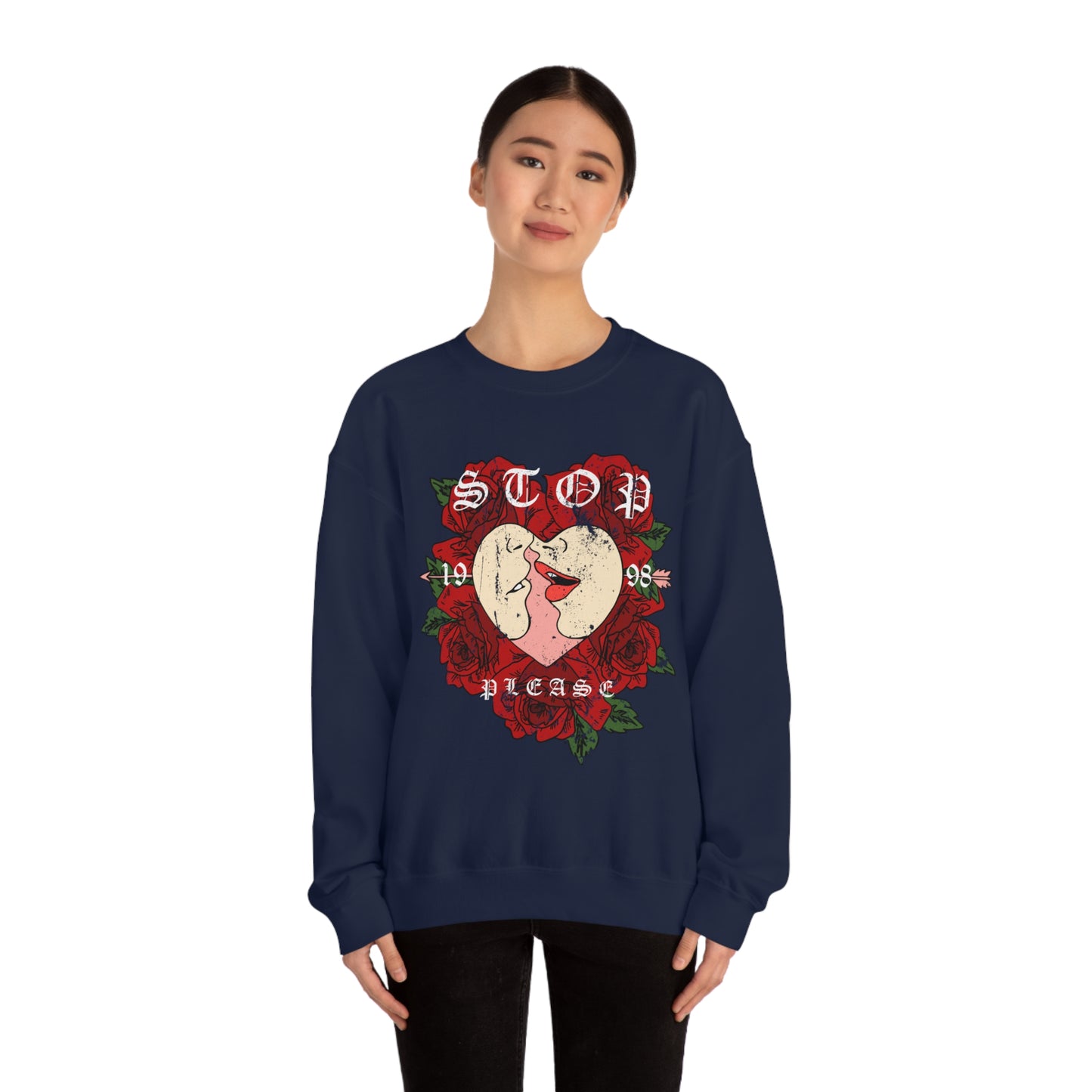 Passion With one Kiss Crewneck Sweatshirt