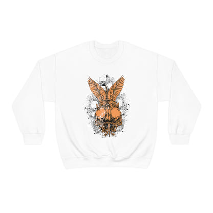 Angel Skulls Crewneck Sweatshirt