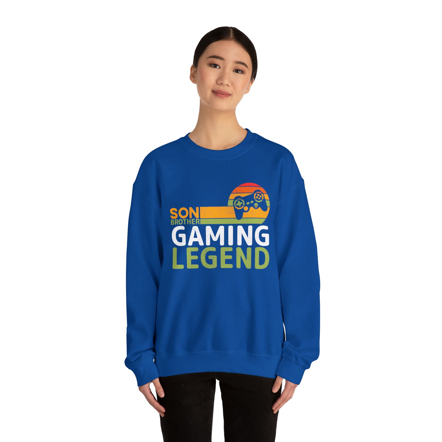 Son Brother and gaming legend vintage Crewneck Sweatshirt