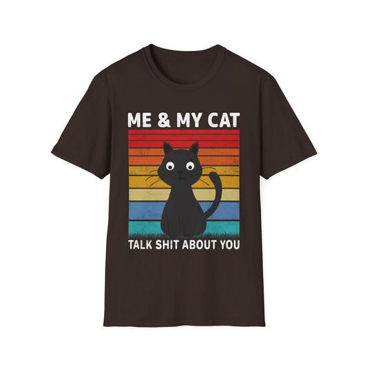 Me and my cat talk about you vintage T-Shirt