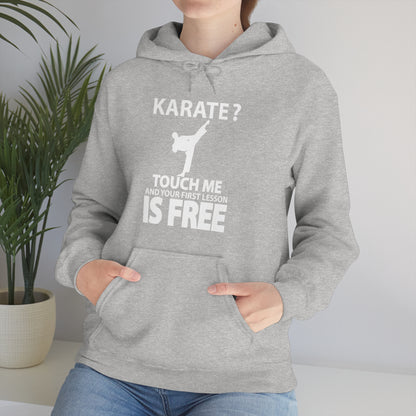 karate first lesson free Hoodie