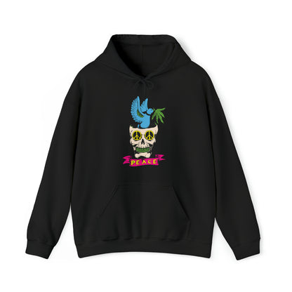 Peace Hippie Bird Hoodie