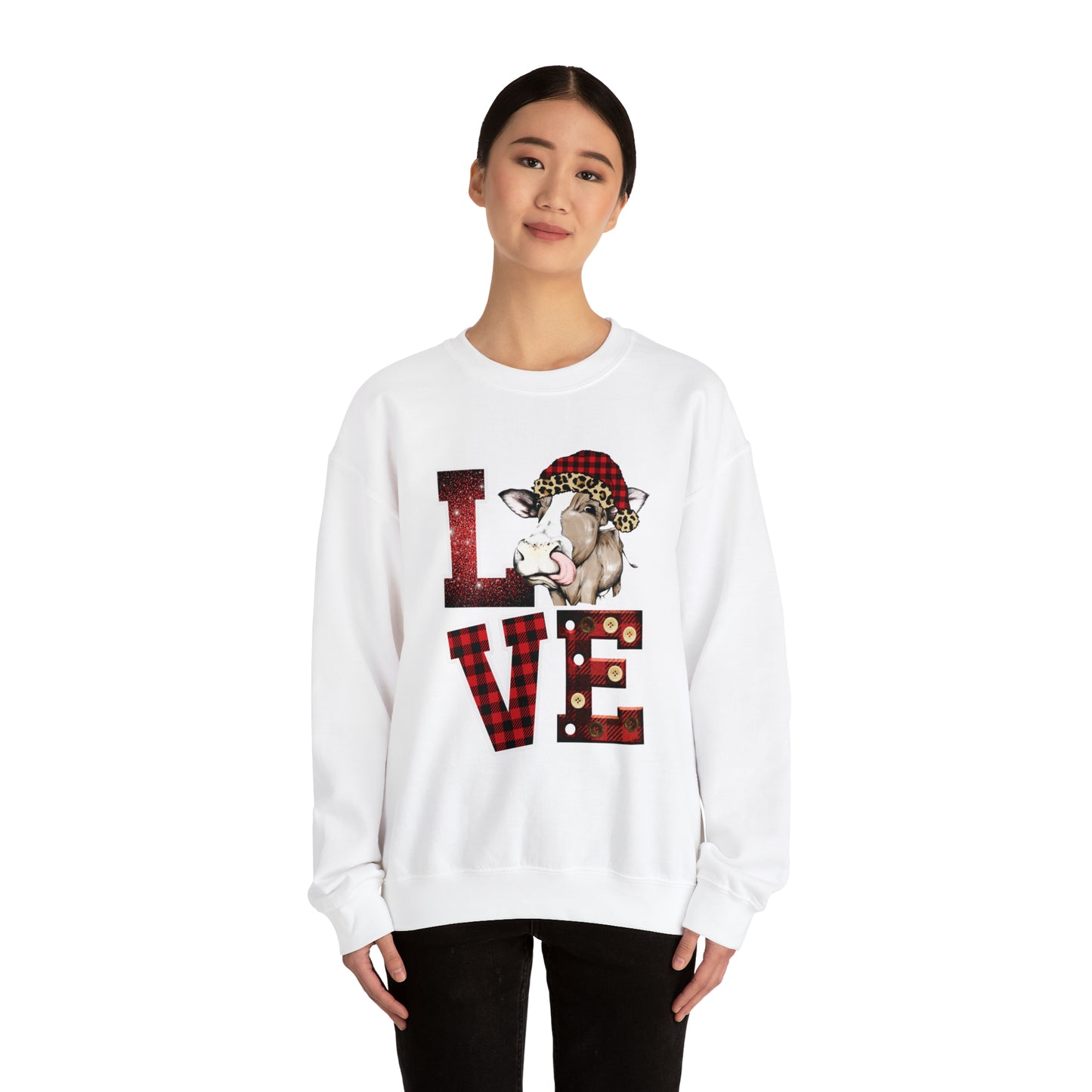 Cow love Crewneck Sweatshirt