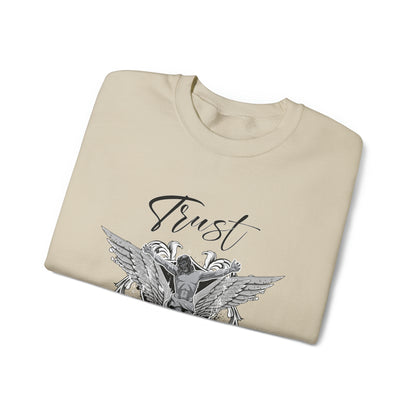 Jesus trust Crewneck Sweatshirt