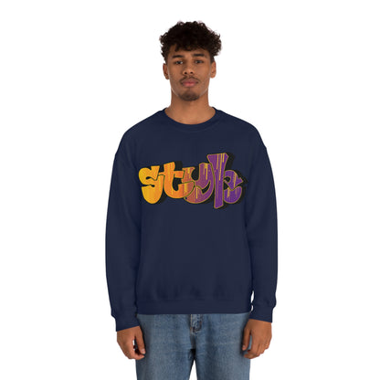 Style colorful graffiti Crewneck Sweatshirt