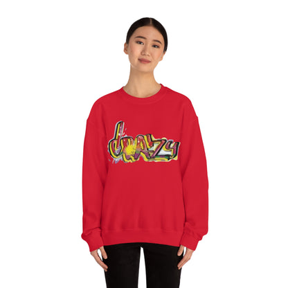 Crazy graffiti Crewneck Sweatshirt