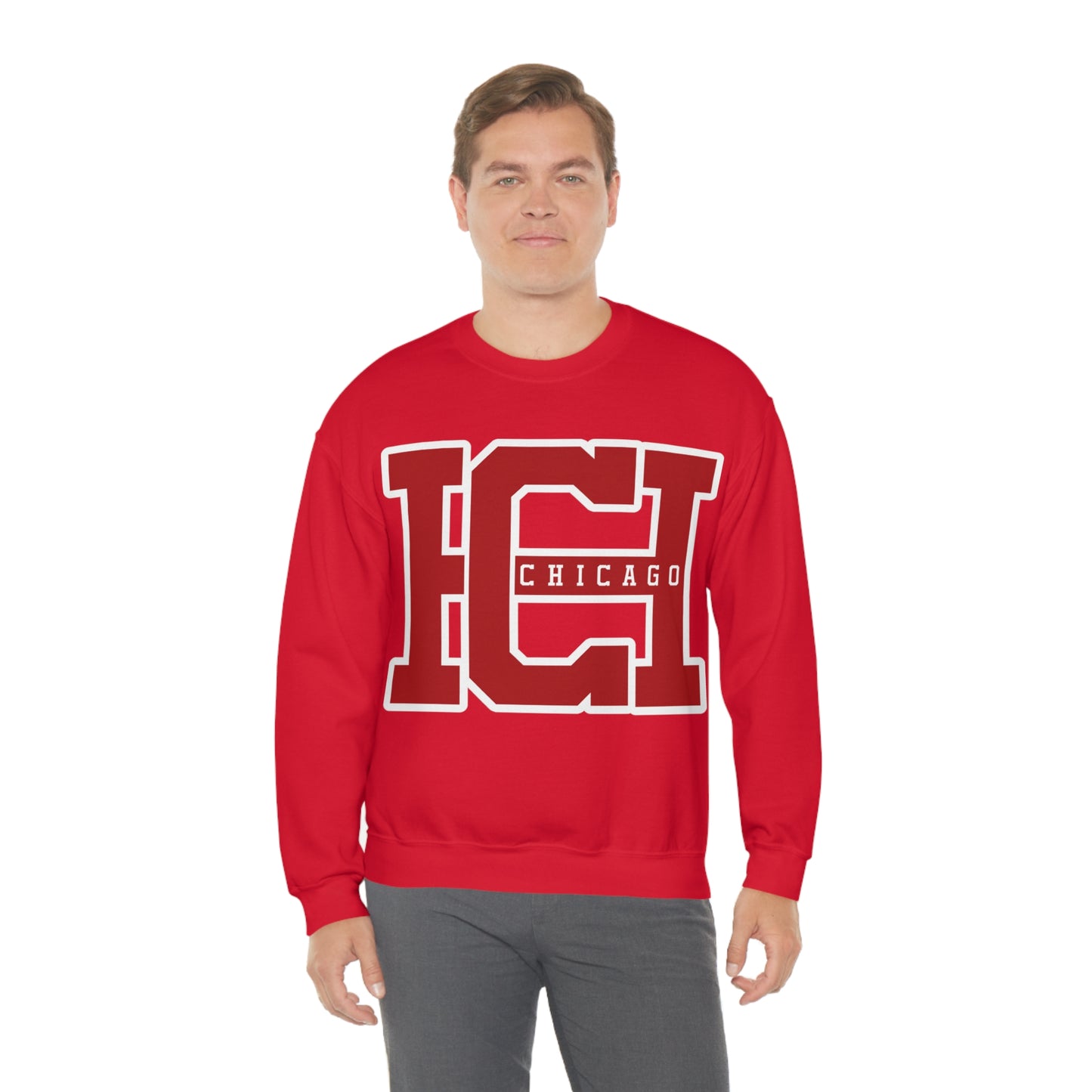 Chicago Tee Crewneck Sweatshirt