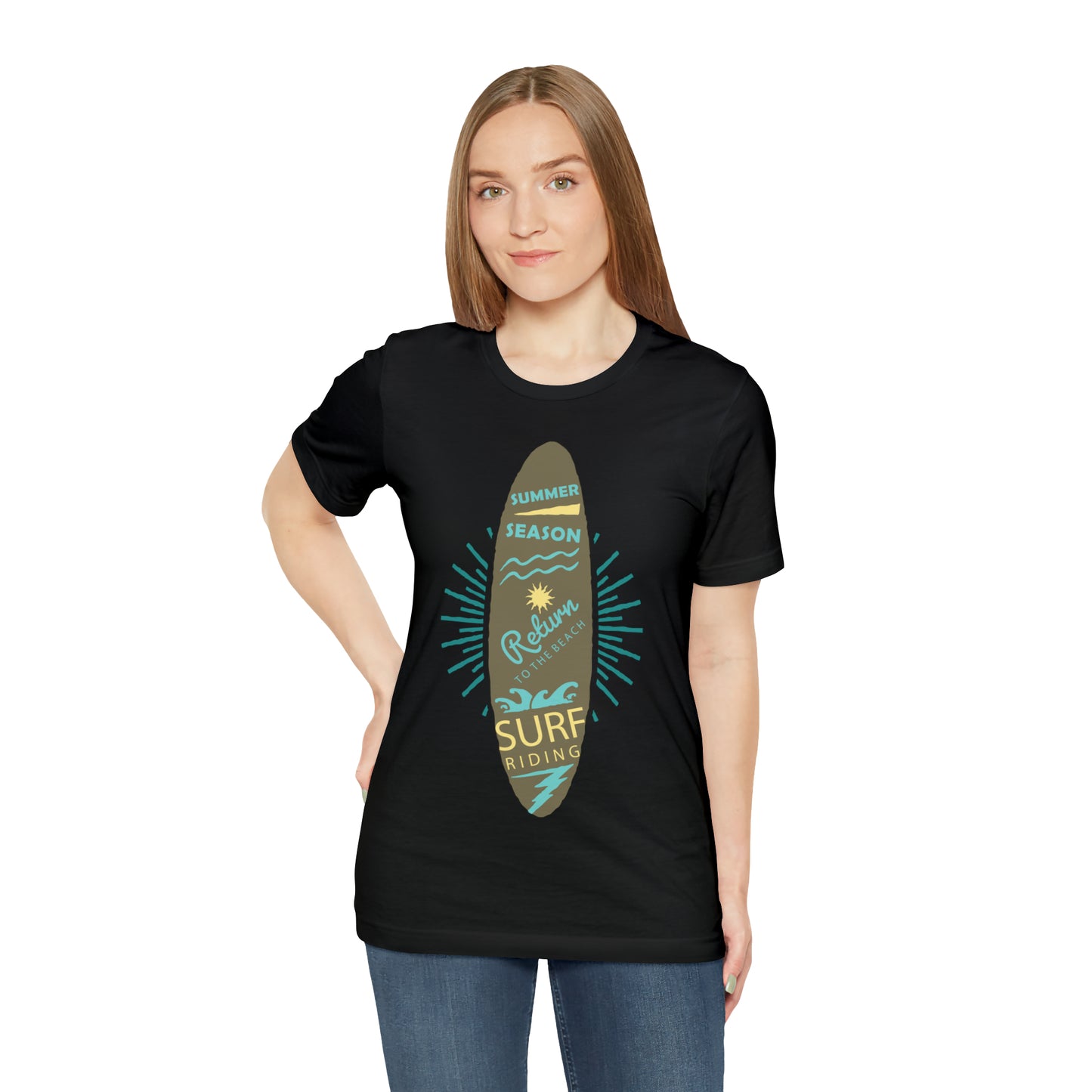 Surf Riding Summer T-Shirt