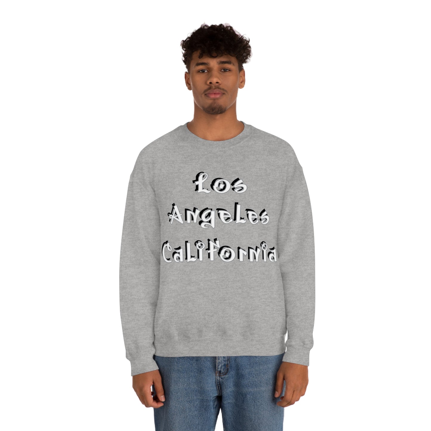 Los Angeles California Graffiti Crewneck Sweatshirt