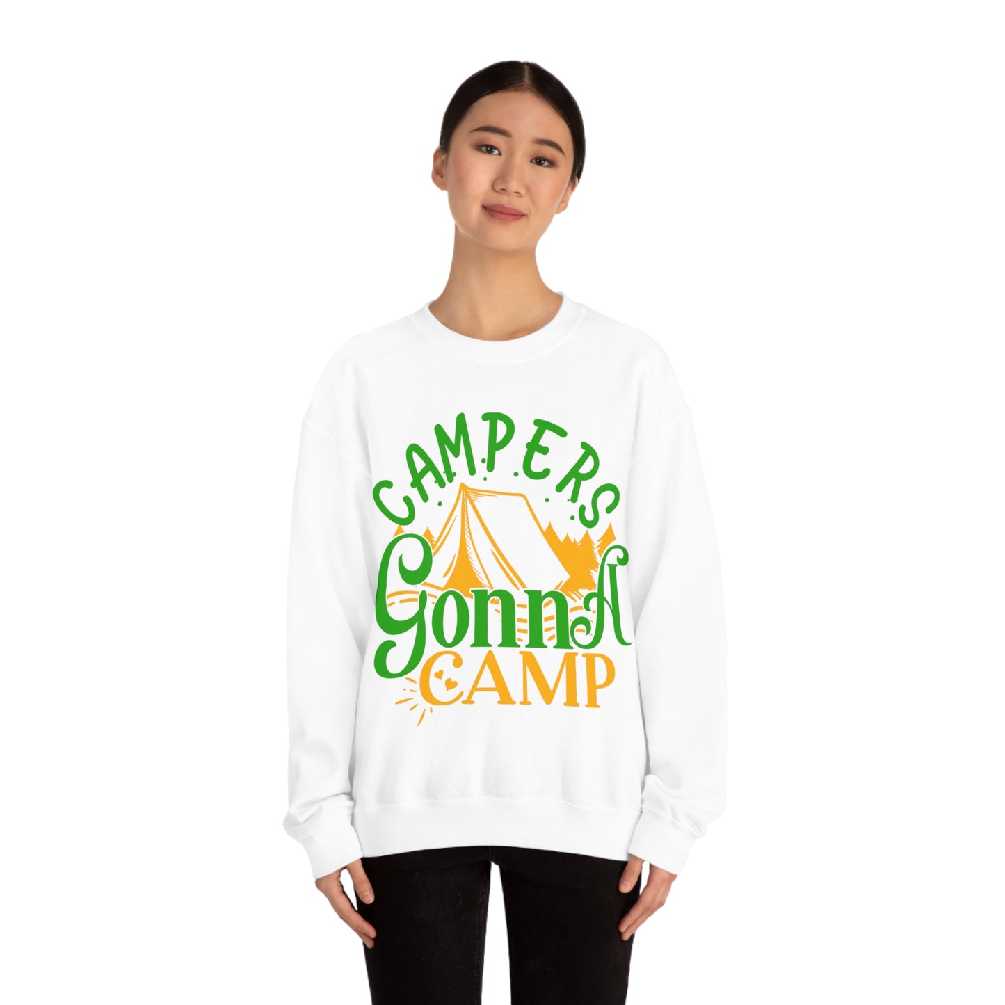 Campers Gonna Camp Crewneck Sweatshirt