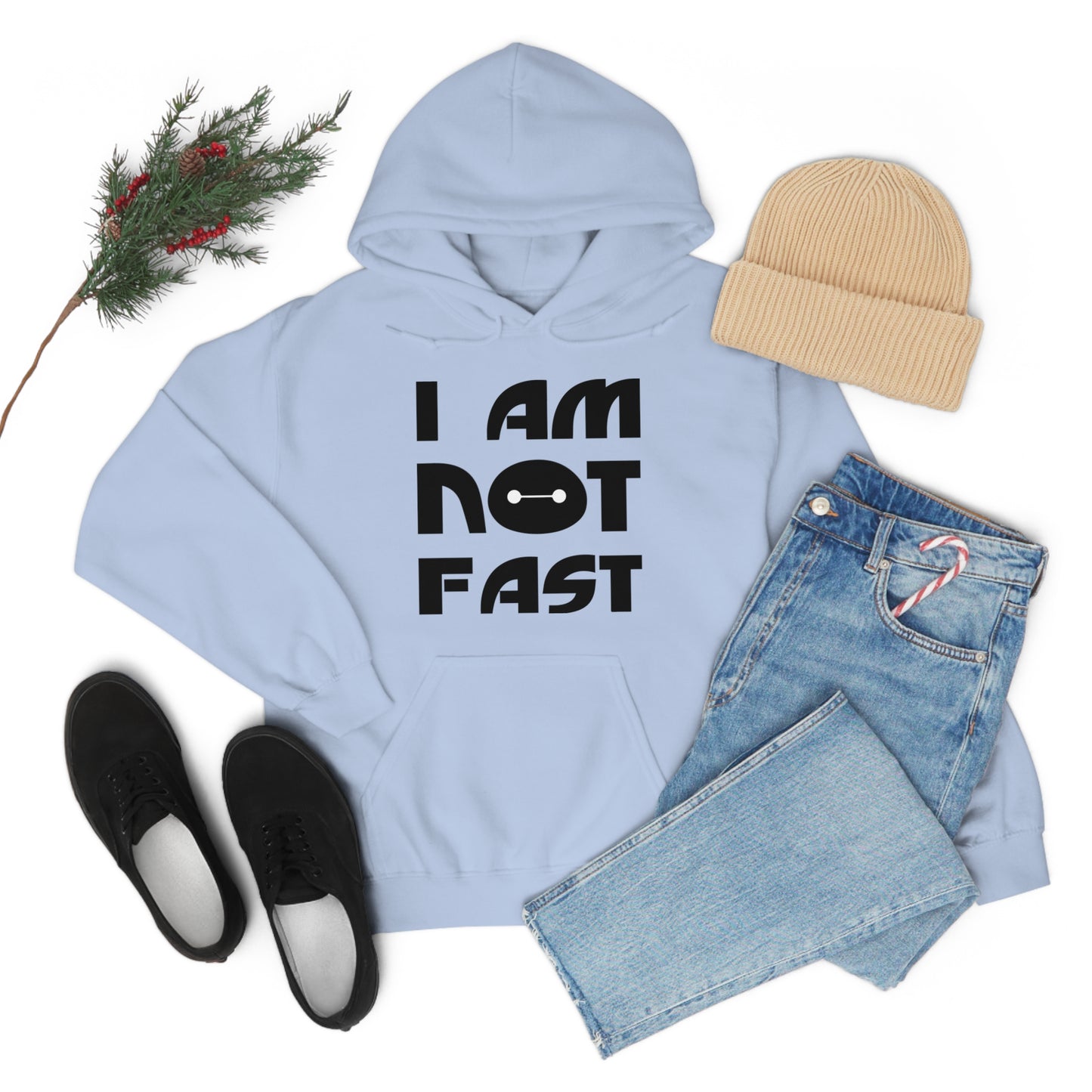 i am not fast 1 Hoodie