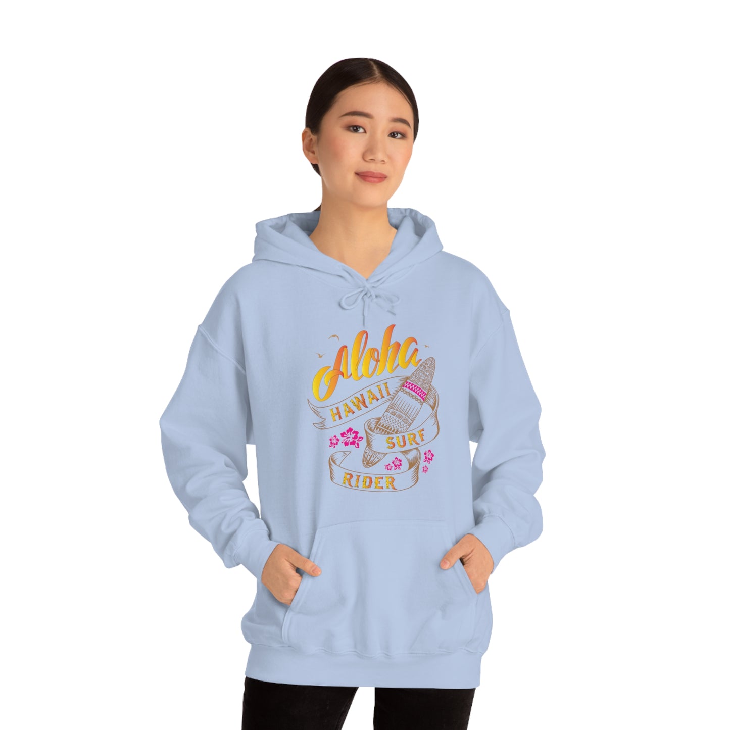 Aloha Hawaii Surf Rider Hoodie