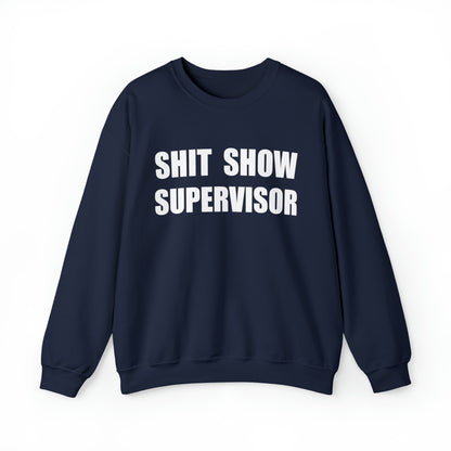 show supervisor Crewneck Sweatshirt