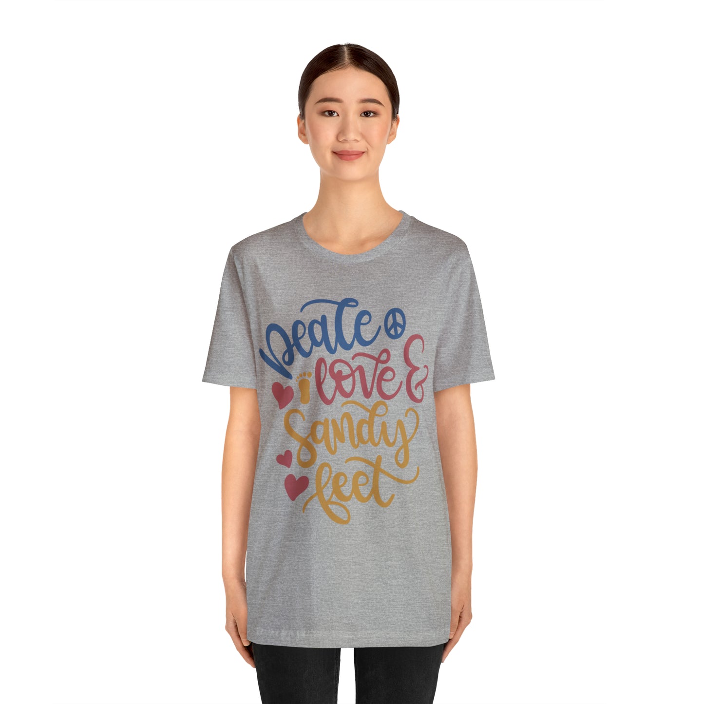 Peace_love_and_sandy_feet T-Shirt