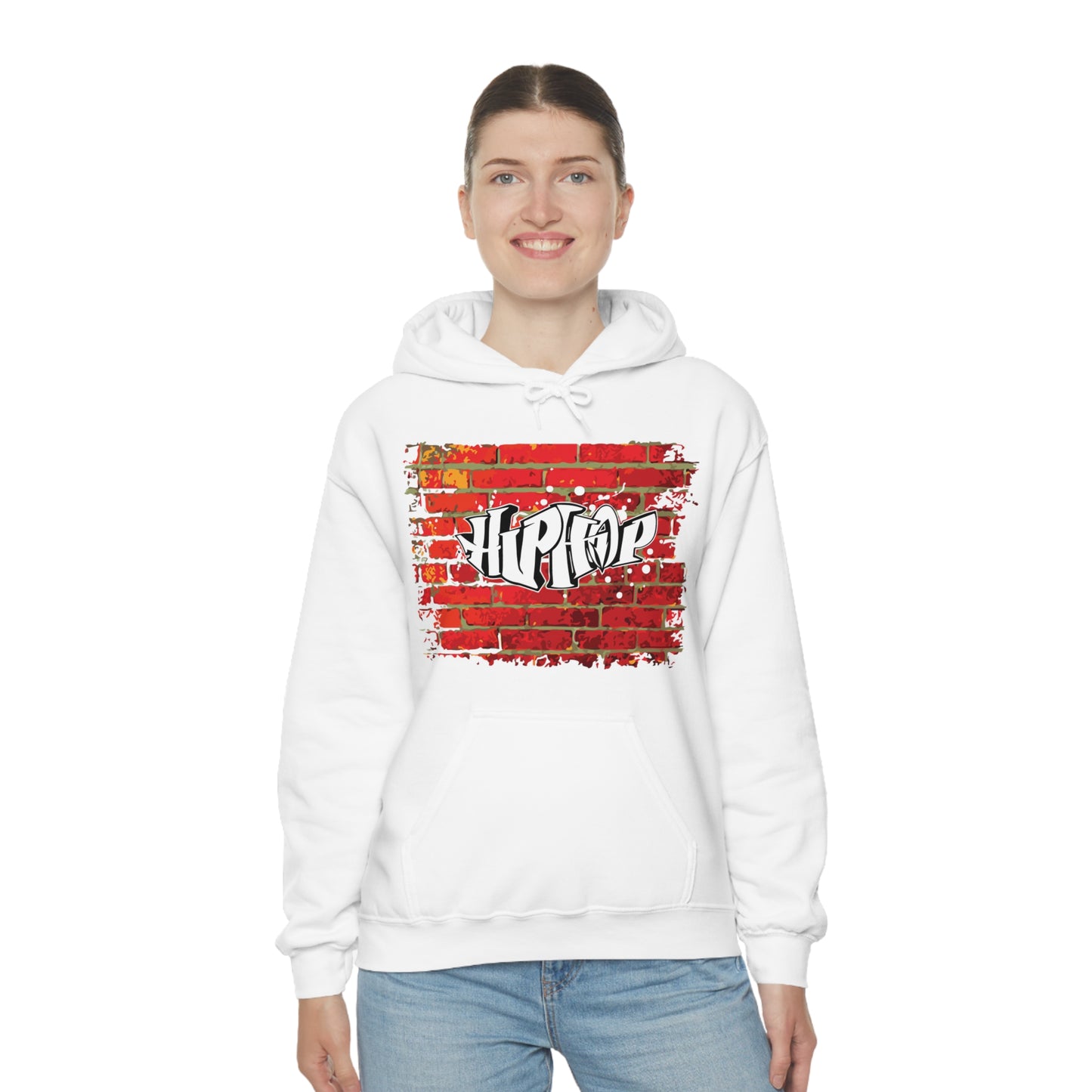 Hip Hop graffiti on the wall Hoodie