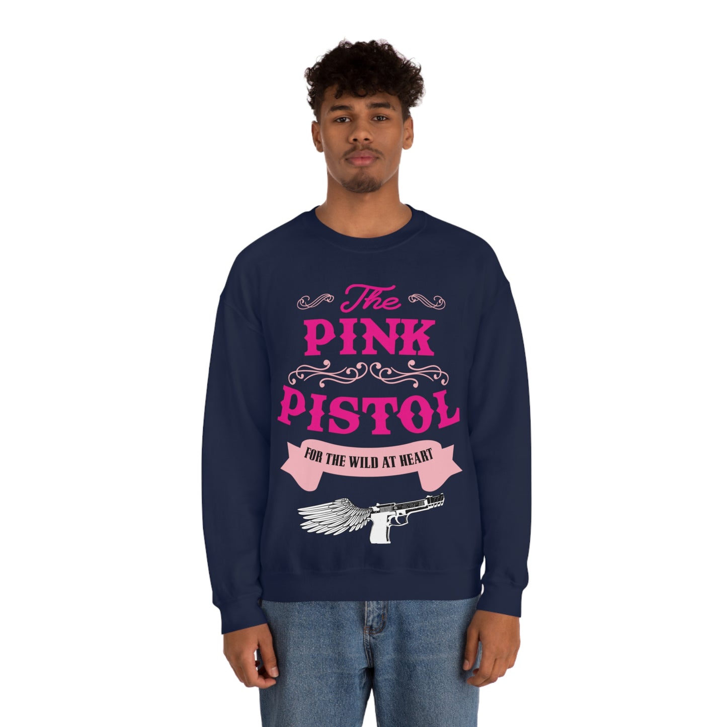 The Pink Pistol Crewneck Sweatshirt