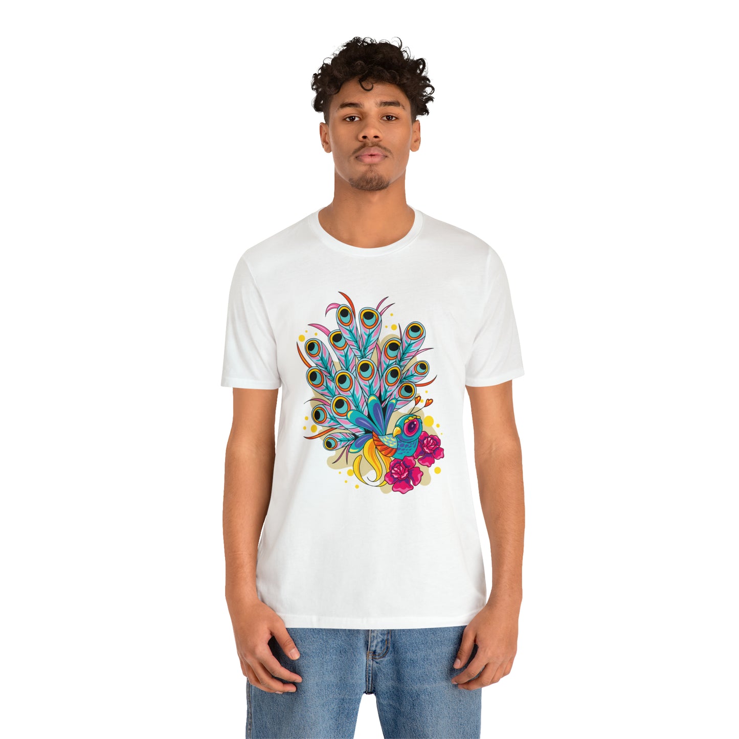 Colorful Peacock T-Shirt