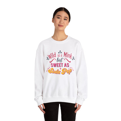 Wild as a MINK Cut Files Crewneck Sweatshirt