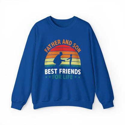 Best friends for life vintage Crewneck Sweatshirt