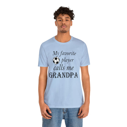 Grandpa Favorite Soccer Player T-Shirt