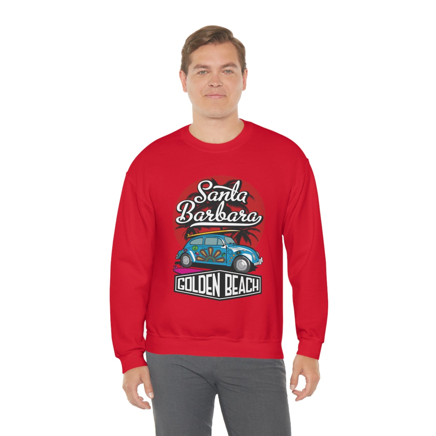 Golden Beach Buggy Crewneck Sweatshirt