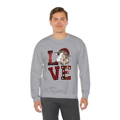 Cow love Crewneck Sweatshirt