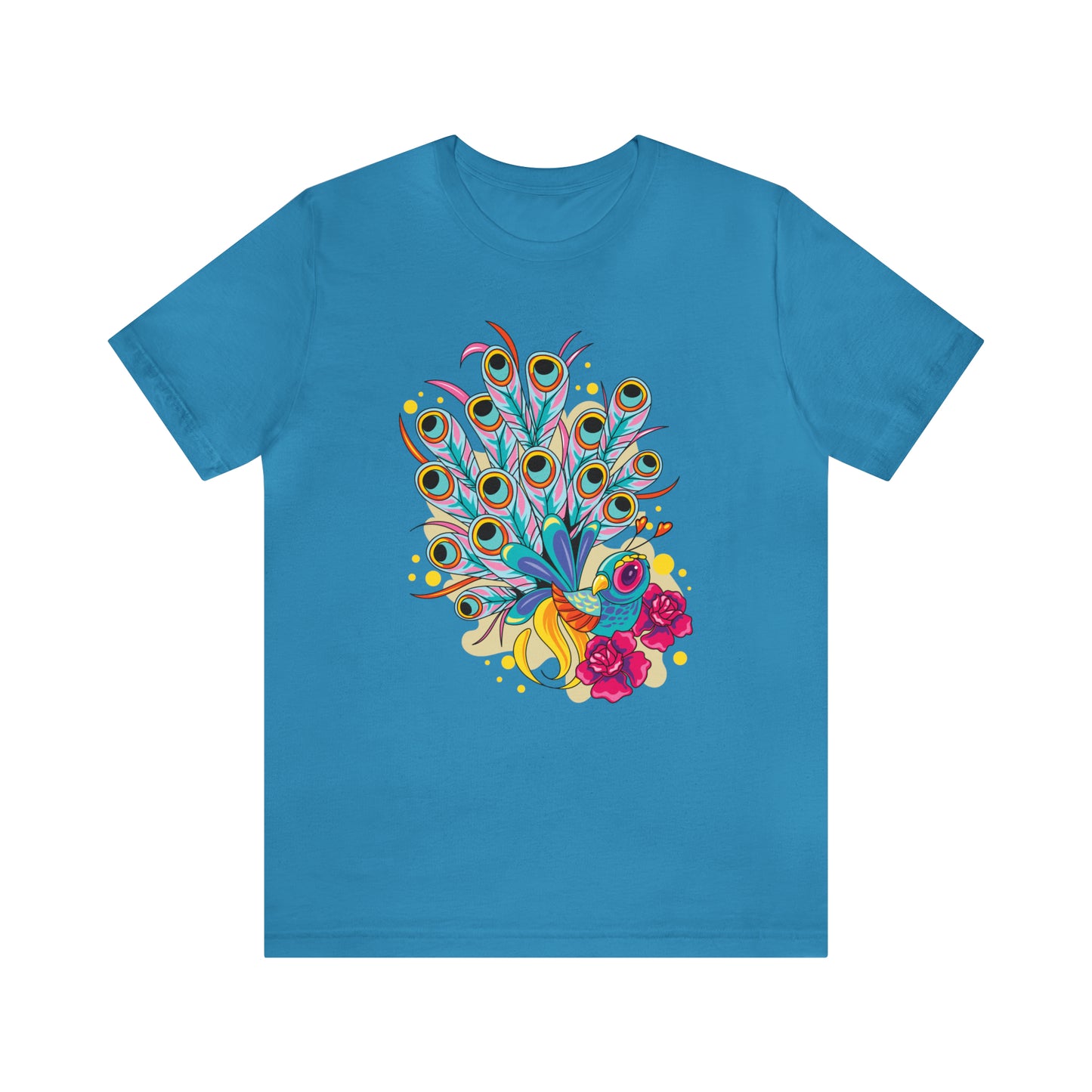 Colorful Peacock T-Shirt