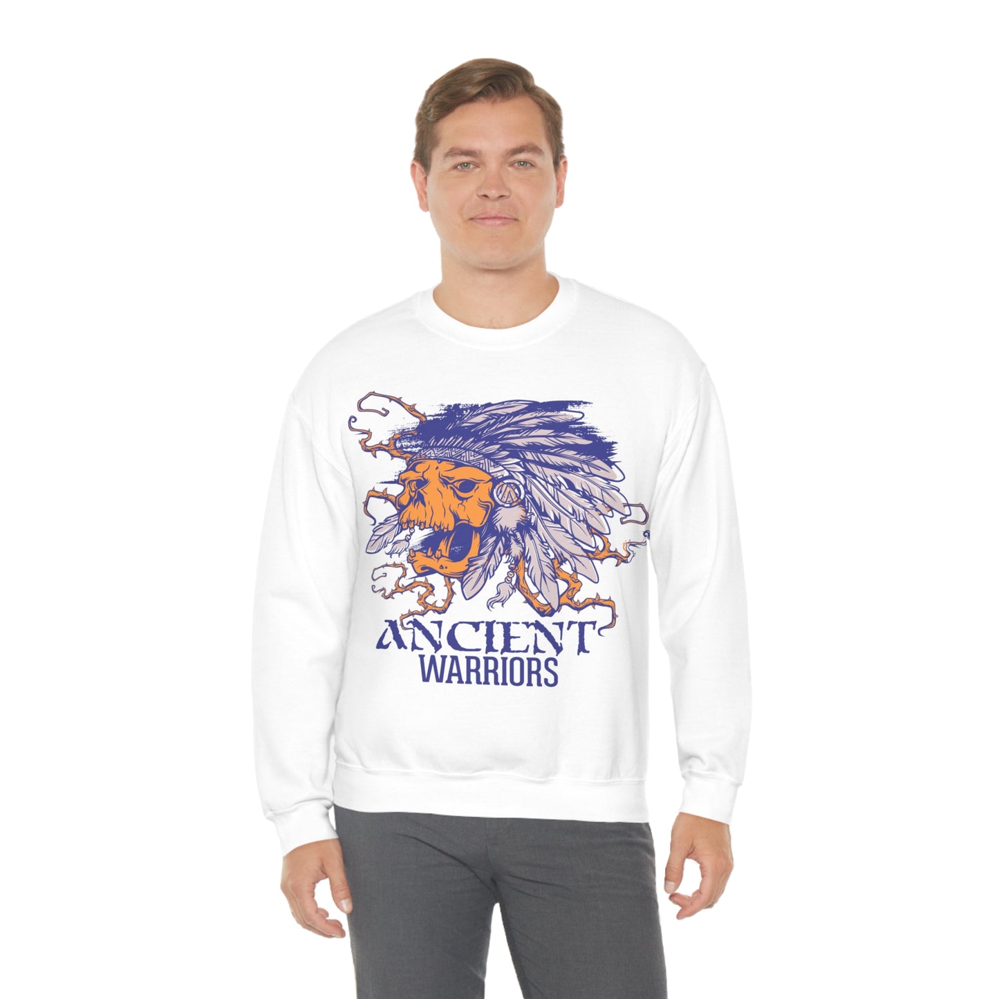 Ancient Warrior Chief Crewneck Sweatshirt