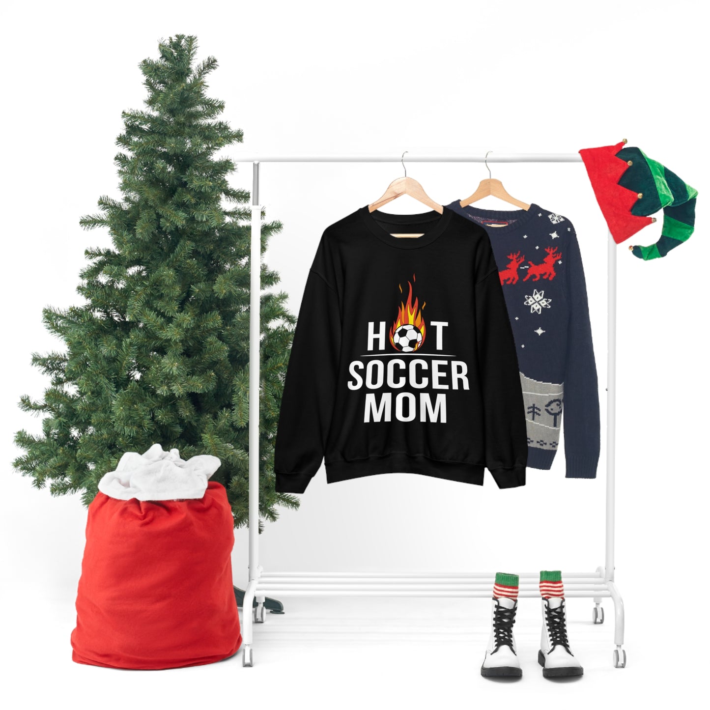 Hot soccer mom Crewneck Sweatshirt