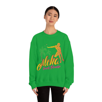 Aloha Beach Paradise Crewneck Sweatshirt