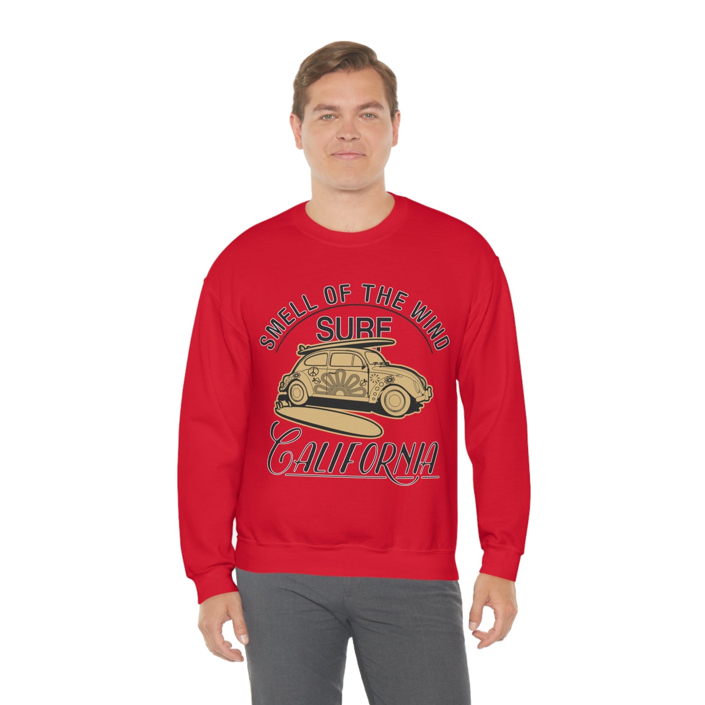 Smell of the wind Surf Crewneck Sweatshirt