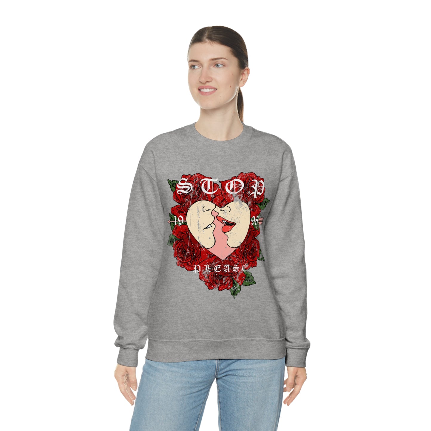 Passion With one Kiss Crewneck Sweatshirt