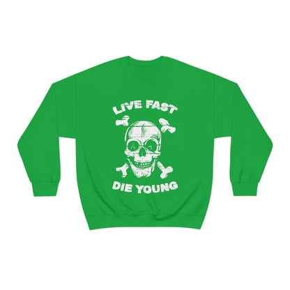 Live Fast Die Young Crewneck Sweatshirt