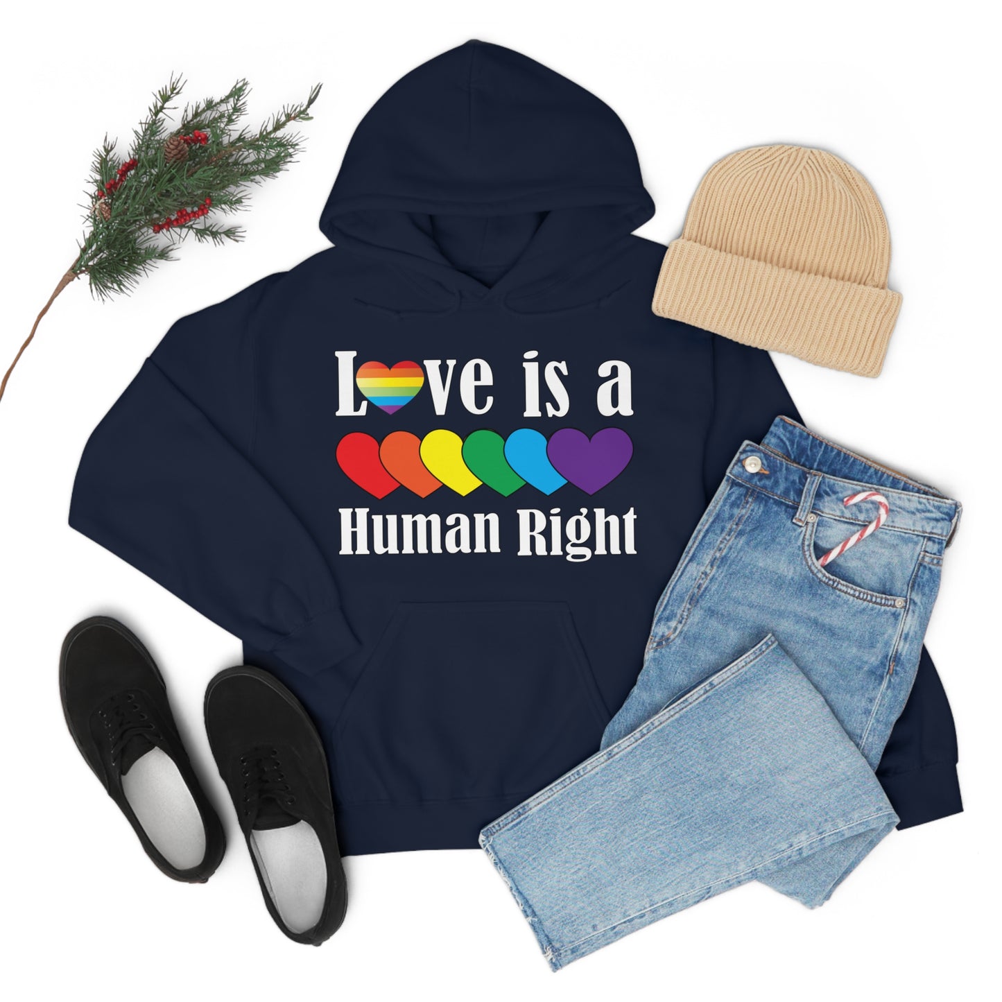 Love is a Human right Hoodie