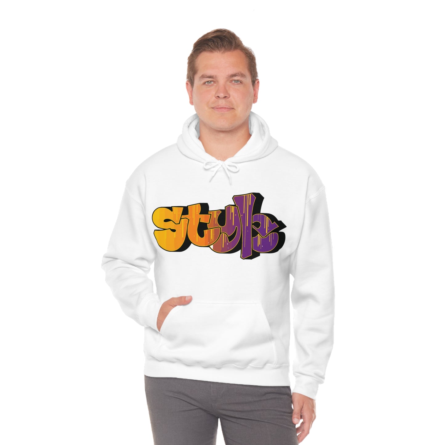 Style colorful graffiti Hoodie