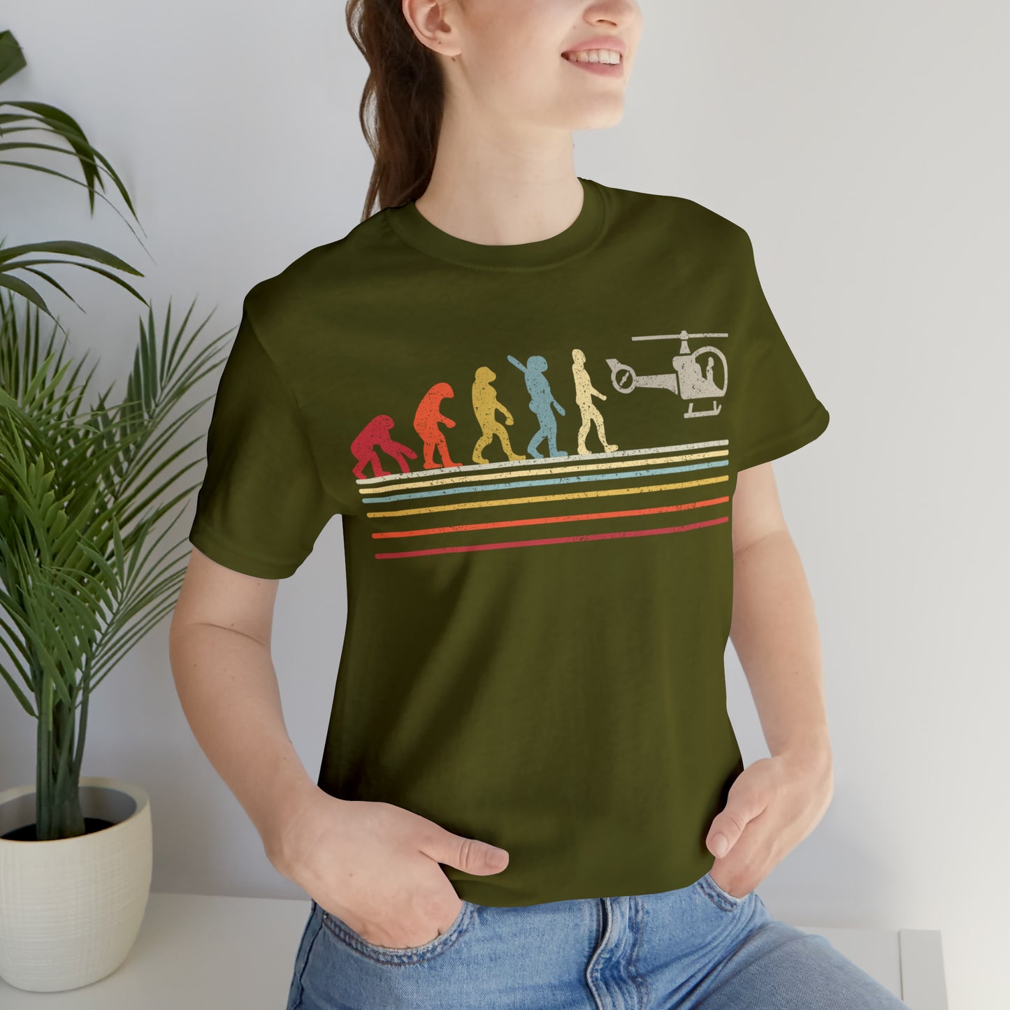 Evolution Helicopter T-Shirt