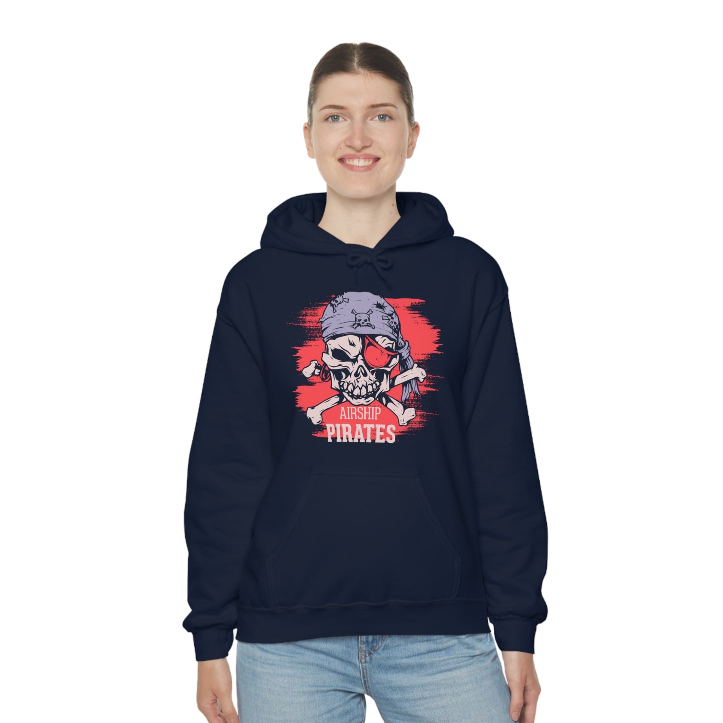 Airship Skull Pirate Hoodie