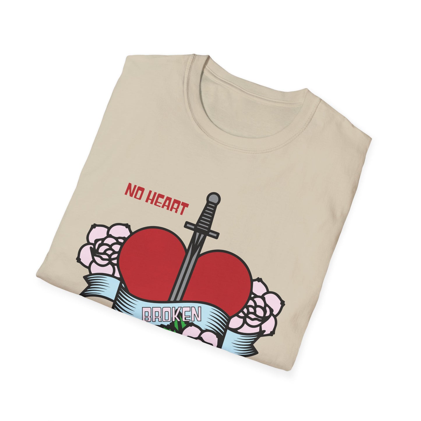 No heart feelings broken heart T-Shirt