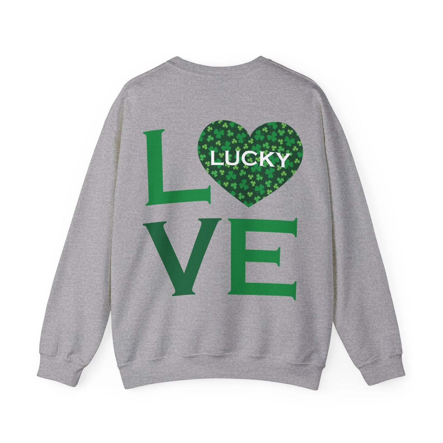 Lucky love St. Patrick's Crewneck Sweatshirt