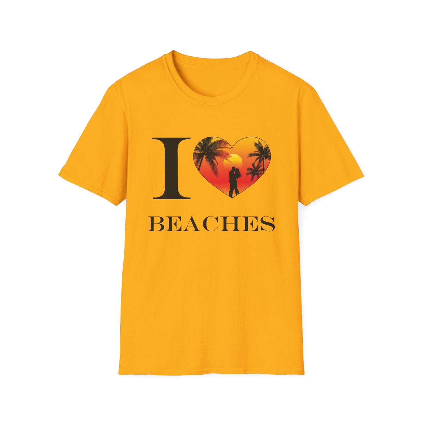 I Love Beaches T-Shirt