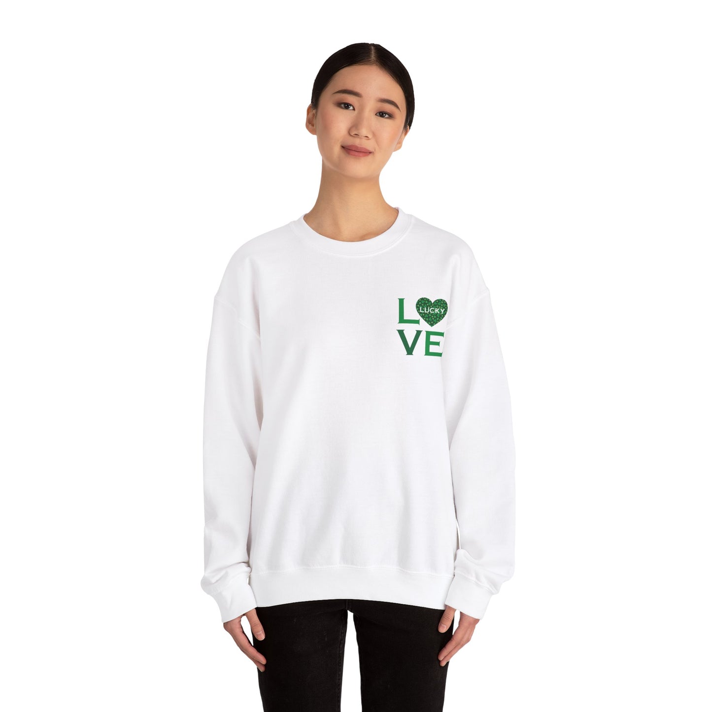 Lucky love St. Patrick's Crewneck Sweatshirt