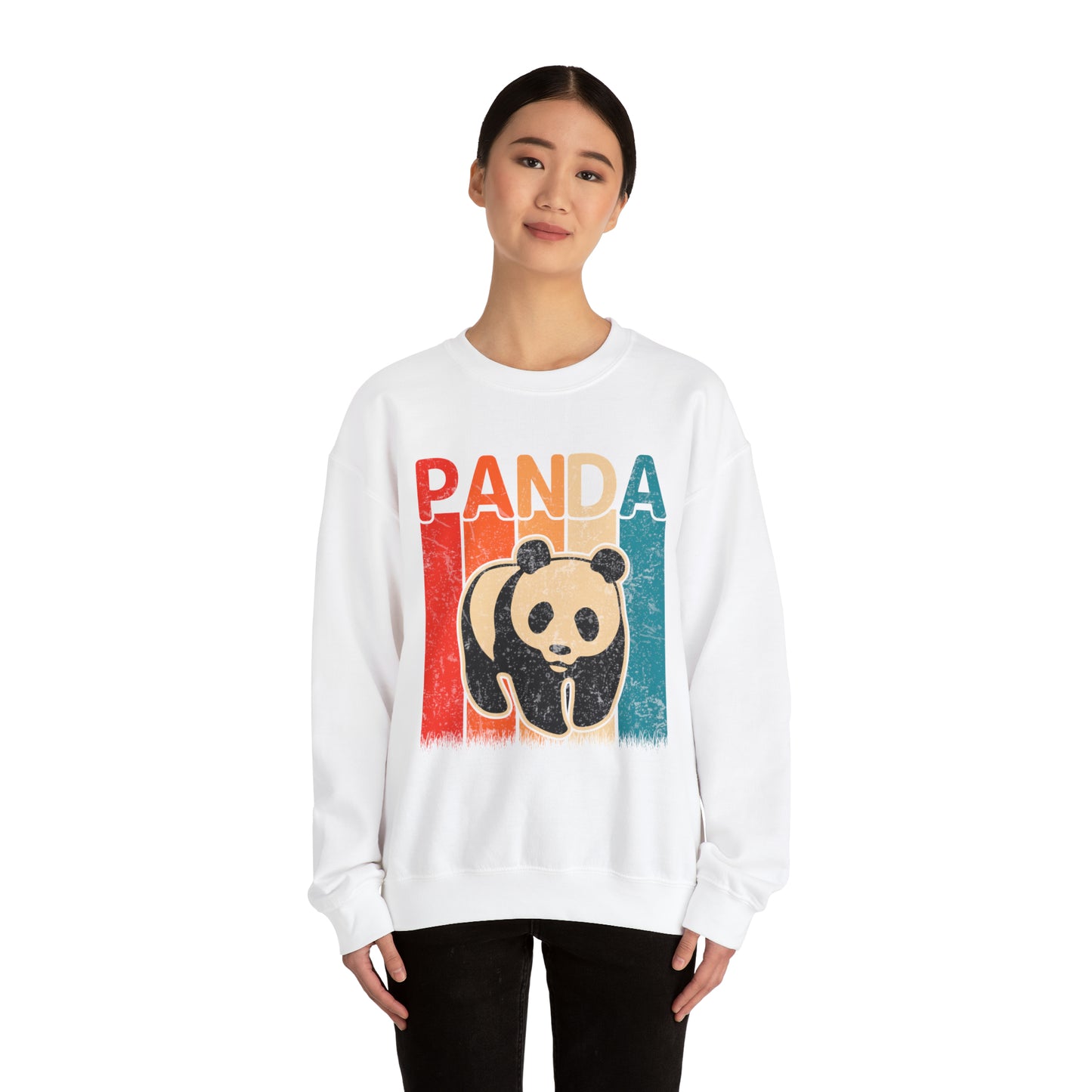 Vintage Panda Crewneck Sweatshirt