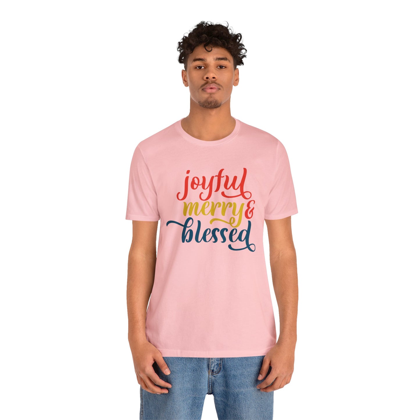 Joyful-Merry-blessed Christmas T-Shirt